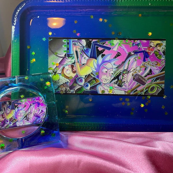 Resin Smoke Tray Set